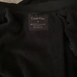 Calvin Klein Midnight Black Fleece Jacket